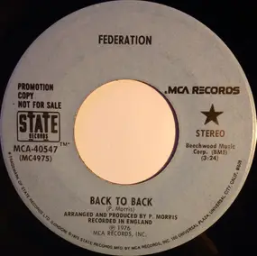 The Federation - Back To Back