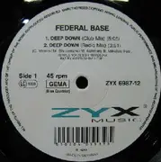 12inch Vinyl Single - Federal Base - Deep Down
