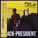 LP - Fela Kuti - Black President = ブラック・プレジデント - OIS + Insert