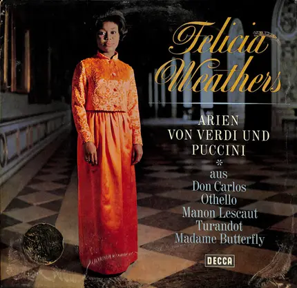 Felicia Weathers - Arien von Verdi und Puccini