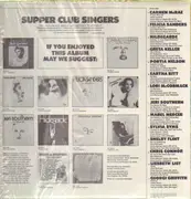 LP - Felicia Sanders, Mabel Mercer, Carmen McRae - Supperclub Singers