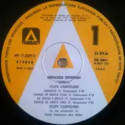 LP - Felipe Campuzano - Andalucía Espiritual, Vol. 2, 'Sevilla' - Gatefold