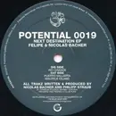 12inch Vinyl Single - Felipe & Nicolas Bacher - Next Destination EP