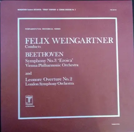 Beethoven - Symphony No. 3 'Eroica' / Leonore Overture No. 2