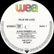 12inch Vinyl Single - Felix De Luxe - Blaue Wunder