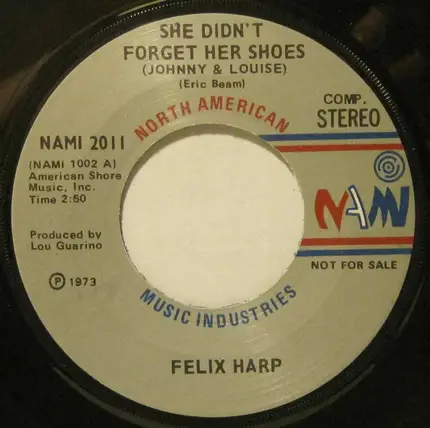 Felix Harp - She Didn't Forget Her Shoes (Johnny & Louise)