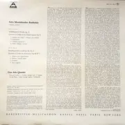 LP - Felix Mendelssohn-Bartholdy - The Fine Arts Quartet - Streichquartette Es Dur Op. 12 - E-moll Op. 44 Nr. 2