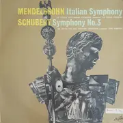LP - Mendelssohn-Bartholdy - Italian Symphony / Symphony No.3 - Red label