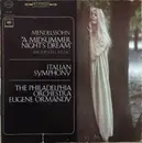 LP - Mendelssohn - 'A Midsummer Night's Dream' Incidental Music / Italian Symphony