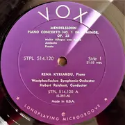 LP - Mendelssohn-Bartholdy - Westfälisches Sinfonieorchester - Piano Concerti No. 1 In G Minor, Op 25 / No. 2 In D Minor, Op. 40