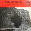 LP - Felix Mendelssohn-Bartholdy - Wiener Philharmoniker - Carl Schuricht - Mendelssohn Overtures