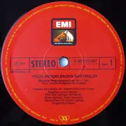 LP - Mendelssohn (Masur) - Die Erste Walpurgisnacht / Konzertarie 'Infelice' - Gatefold