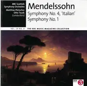 CD - Felix Mendelssohn-Bartholdy - BBC Scottish Symphony Orchestra , Matthias Pintscher , Otto Tausk - Symphony No. 4, 'Italian' / Symphony No. 1
