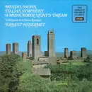 LP - Mendelssohn - Italian Symphony / A Midsummer Night's Dream