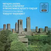 LP - Mendelssohn - Italian Symphony / A Midsummer Night's Dream