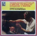 LP - Felix Mendelssohn-Bartholdy - Robert Schumann - Otto Klemperer , Philharmonia Orchestra - 4. Sinfonie ..Italienische'' / 4. Sinfonie