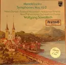 Double LP - Felix Mendelssohn-Bartholdy - Rotraud Hansmann · Waldemar Kmentt · Helen Donath - Symphonies Nos. 1 & 2