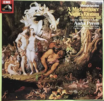 Felix Mendelssohn-Bartholdy • The London Symphony Orchestra • André Previn With Lilian Watson • Del - A Midsummer Night's Dream - Complete Incidental Music