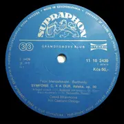 LP - Felix Mendelssohn-Bartholdy - Symfonie Č. 4 Italská / Symfonie Č. 5 Reformační