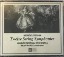 CD-Box - Felix Mendelssohn-Bartholdy , The London Festival Orchestra , Ross Pople - Twelve String Symphonies
