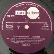 LP - Mendelssohn - Elijah - Choruses - Stereo