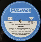 LP - Mendelssohn - Motetten