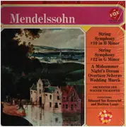 LP - Mendelssohn-Bartholdy - Wiener Volksopernorchester - String Symphonies