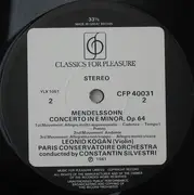 LP - Mendelssohn-Bartholdy / Mozart - Violin Concertos