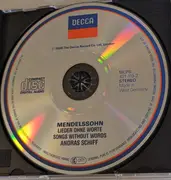 CD - Mendelssohn-Bartholdy - Lieder Ohne Worte = Songs Without Words = Romances Sans Paroles