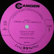 LP - Felix Mendelssohn-Bartholdy , Franz Liszt , Festival Concert Orchestra - Piano Concerto No.1 In G Minor, Op. 25 / Todtentanz For Piano And Orchestra
