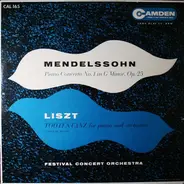 Felix Mendelssohn-Bartholdy , Franz Liszt , Festival Concert Orchestra - Piano Concerto No.1 In G Minor, Op. 25 / Todtentanz For Piano And Orchestra