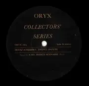 LP - Felix Mendelssohn-Bartholdy , Franz Schubert , Karl Ulrich Schnabel - Piano Sonata In E Major, Opus 6 / Twenty Dances