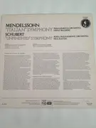 LP - Felix Mendelssohn-Bartholdy , Italian Symphony Franz Schubert - Unfinished Symphony