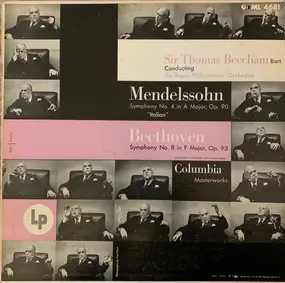 Felix Mendelssohn-Bartholdy - Symphony No. 8 In F, Op. 93 / Symphony No. 4 In A, Op. 90 (Italian)