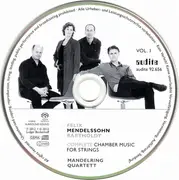 CD - Felix Mendelssohn-Bartholdy , Mandelring Quartett - Complete Chamber Music For Strings Vol. I - Digipak