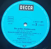 Double LP - Mendelssohn-Bartholdy, Bruch, Tchaikovsky, Sibelius - Die Großen Violinkonzerte