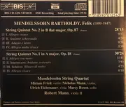 CD - Mendelssohn - String Quintets