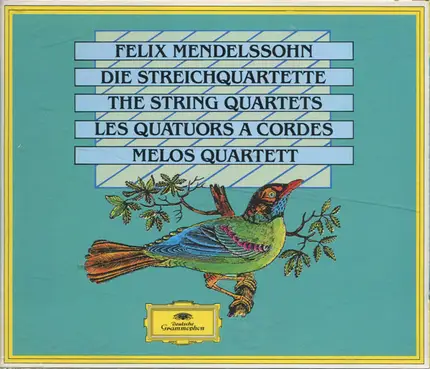 Mendelssohn / Melos Quartett - Die Streichquartette = The String Quartets = Les Quatuors A Cordes