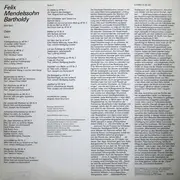 LP - Mendelssohn - Chöre