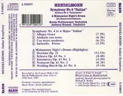 CD - Mendelssohn - Symphony No. 4 'Italian' / A Midsummer Night's Dream