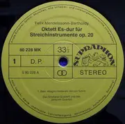 LP - Felix Mendelssohn-Bartholdy ,Das Smetana Quartet Und Das Janáček Quartet - Oktett Es-dur Für Streichinstrumente Op. 20
