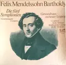 LP-Box - Mendelssohn-Bartholdy - Die Fünf Symphonien - Hardcover box + booklet