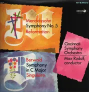 Felix Mendelssohn-Bartholdy / Franz Berwald - Symphony No. 5 (Reformation) / Symphony In C Major (Singulière)