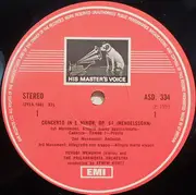 LP - Mendelssohn / Bruch (Menuhin) - Violin Concerto In E Minor, Op. 64 / Violin Concerto No.1 In G Minor, Op. 26