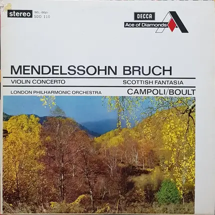 Mendelssohn / Max Bruch - Violin Concerto / Scottish Fantasia