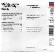 CD - Felix Mendelssohn-Bartholdy / Max Bruch - Konzerte für 2 Klaviere