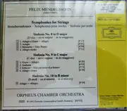 CD - Mendelssohn - Symphonies For Strings Nos. 8 - 9 - 10