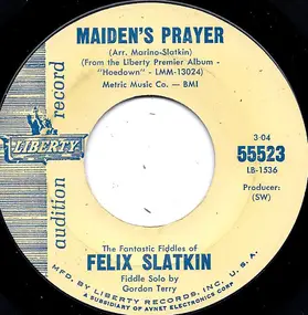 Felix Slatkin - Maidens Prayer / Orange Blossom Special