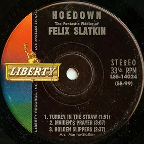 Felix Slatkin - Hoedown: The Fantastic Fiddles Of Felix Slatkin