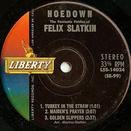 Felix Slatkin - Hoedown: The Fantastic Fiddles Of Felix Slatkin